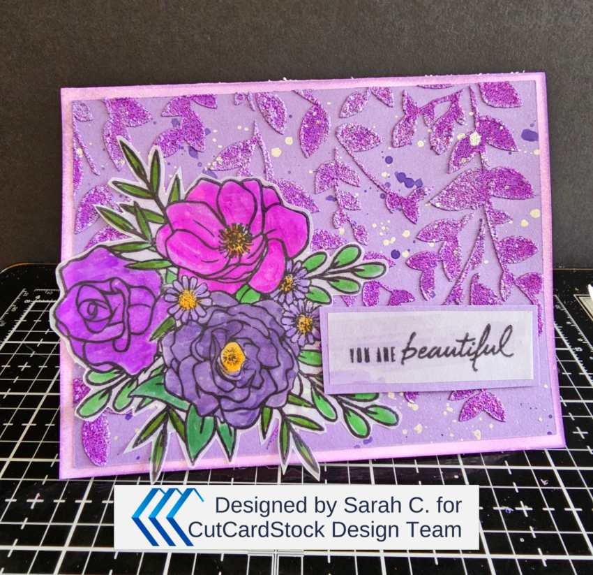 Glass Etching with Relief Gel and Etching Cream - Sarah's Create